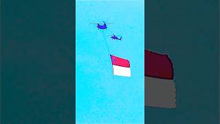 Singapore Birthday  flag flypast 🔥🔥 singapore nationalday flag flypast shorts trending [upl. by Quirk206]