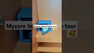 Infosys Mysore room tour 😍 mysore infosys shorts roomtour youtube youtubeshorts [upl. by Nosraep]