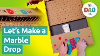 How to Make a Cardboard Game  NO Electronics [upl. by Aicenek257]