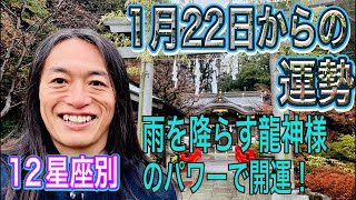 【龍穴からパワーを送ります！】1月22日からの運勢 12星座別 【遠隔参拝】 [upl. by Sparky]