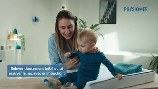 Comment utiliser le Mouche Bébé PHYSIOMER® Baby [upl. by Dickman]