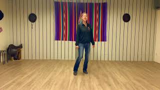 Tucson Too Late  Line Dance TEACH [upl. by Tevis]