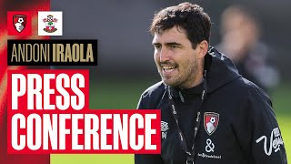 LIVE Andoni Iraola preSouthampton press conference [upl. by Lucey]