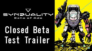 SYNDUALITY Echo of Ada – Closed Beta Test Trailer [upl. by Norse]