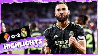 Real Valladolid 02 Real Madrid  HIGHLIGHTS  LaLiga 202223 [upl. by Gautious]