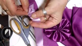 Shabby Chic Flower Tutorial  jennings644 [upl. by Moe]