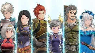 Granblue Fantasy Relink ALL 8 colors on EVERY Character Showcase [upl. by Eidoj]