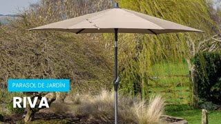 Parasol de jardín RIVA by Platinum® [upl. by Auhsoj926]