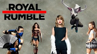 WWE 2K19 Womens Celebrity Royal Rumble [upl. by Kries]