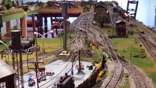 Maqueta de ferromodelismo escala HO DCC [upl. by Bak238]