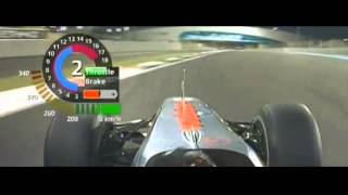 F1 2009 Abu Dhabi Yas Marina Lewis Hamilton Onboard FOM HD [upl. by Dolloff]