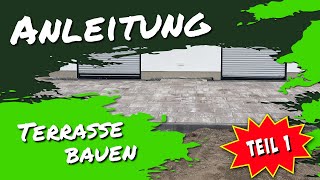 So verlegst du 2024 Terrassenplatten in ungebundener Bauweise mit Splitt [upl. by Dallon819]