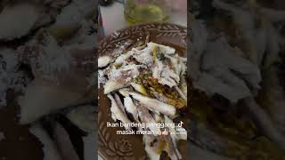 Ikan bandeng bakarmasak merah sedap cooking [upl. by Yelloh100]