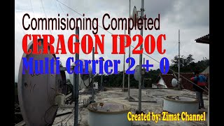 CERAGON IP20C SATU HOP Multi Carrier 20 [upl. by Gnilyarg]