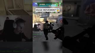 csgo movement😰cs2 counterstrike csgo [upl. by Alocin]