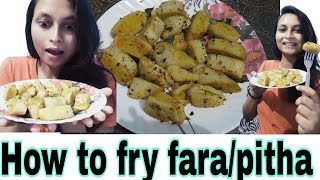 sooji ke Fried Phare Recipe   सूजी का फरा  Fried Farra  sooji ka Pitha  Fara Evening Snack [upl. by Methuselah574]