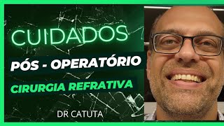 CUIDADOS NO PÓS OPERATÓRIO DE CIRURGIA REFRATIVA PRK LASIK 2024 [upl. by Aneer]