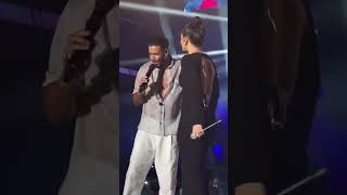 Romeo Santos Y Rosalía Cantan Obsesión En Vivo [upl. by Demb871]