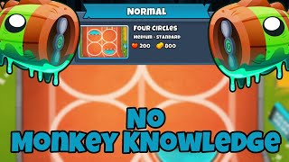 Bloonarius Tutorial  No Monkey Knowledge  Four Circles  BTD6 [upl. by Lu]