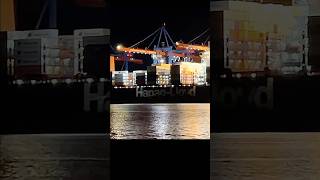 ⚓️ 🚢 Making of „Port Sound…“ Nacht im Containerhafen CTA hamburg hafen containership [upl. by Dick]