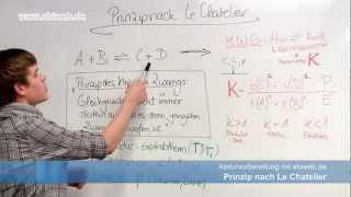 Thermodynamik Prinzip nach Le Chatelier  Abitur Chemie [upl. by Latashia536]