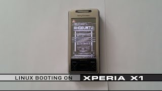 Linux desktop booting on Xperia X1 [upl. by Risa991]