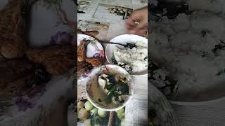 tinola na isda at pinirito best ulam pares cooking filipinofoodstyle food ilovefilipinofood [upl. by Jourdan]