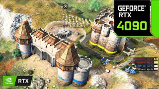 Age of Empires 4  RTX 4090 24GB  4K Maximum Settings [upl. by Connelly]