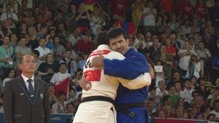 Judo Men 100 kg Final  Gold Medal  Mongolia v Russian Fed Replay  London 2012 Olympic Games [upl. by Itida]