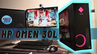 HP Omen 30L Gaming PC  The Perfect Prebuilt for 2022 [upl. by Marriott]