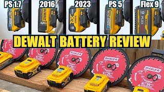 DeWalt PowerStack vs XR vs Flexvolt Battery Review [upl. by Rainah301]