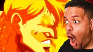 ESCANOR VS ZELDRIS  The Seven Deadly Sins season 4 Episode 34 Reaction [upl. by Eanod]