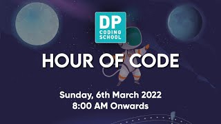 Hour of code පැයක් ඇතුලත කෝඩ් කරන්න DP Coding School Hour of Code Event  20220306 [upl. by Sipple]