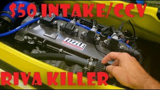 GP1800R 1 Air Intake And Crank Case Breather Mods The Under 50 Alternative to Riva Racing [upl. by Gniw]