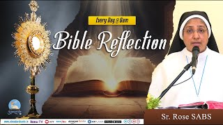 9th October 2024  Bible Reflection  Sr Rose SABS  Atmadarshan Tv [upl. by Leifeste]