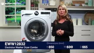 Electrolux EWW12832 Washer Dryer Combo Overview  Appliances Online [upl. by Kelley638]