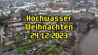 Hochwasser Rochlitz und Umgebung  Weihnachten 2023 [upl. by Nichole994]