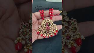 pagadam 7013932993 uncut designer customized samanthasmanacreations giveaway beads latest [upl. by Kassaraba]