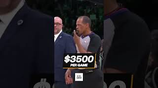 How Much Do NBA Referees Makeexplorepage viral nba ballislife [upl. by Omle710]