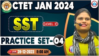 CTET Jan 2024  CTET SST Paper 2 Practice Set 04 CTET SST PYQs By Aarooshi Maam [upl. by Ferd518]