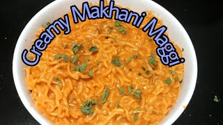 Creamy Makhani Maggi Recipe  Indian Style Masala Maggi  Naris Kitchen [upl. by Arabella224]