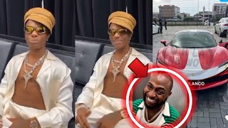 quotWizkid Paid in full for his FERRARIquot  Wizkid Finally REPLY Davido Fans over Ferrari Saga [upl. by Arbmahs847]