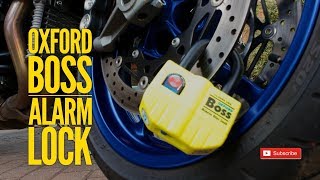 OXFORD BOSS ALARM LOCK DISK LOCK VIDEO [upl. by Nanaj974]