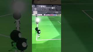 Me scoring a bicycle kick in my TV [upl. by Ashbey]