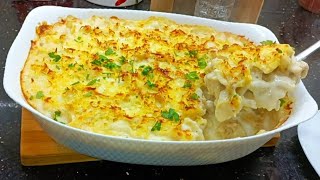 غراتان معكرونة 🍝 بالصوص بيشاميلمكرونة بالصوص بيشاميل Macaroni au gratinوصفات نميشة cuisinedadah [upl. by Noak]