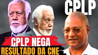 BOMBA A CPLE NEGA RESULTADOS DA CNE E EXIGE O CC A INVALIDAR O PROCESSO [upl. by Galasyn38]