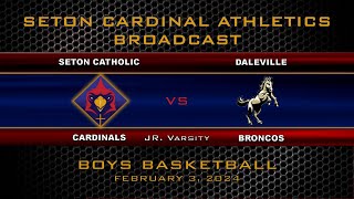 Seton Catholic JV Boys Basketball vs Daleville [upl. by Shiekh]