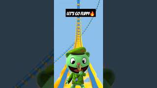 Happy Tree Friends Flippy Rides the Rollcoaster of Love 😱🤔 [upl. by Mohkos]