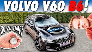 300hp VOLVO V60 B6 Review  060 3070 MPG tested amp MORE [upl. by Hector]