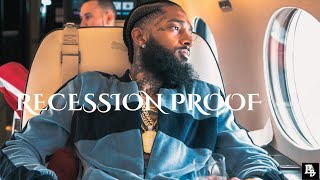 NIPSEY HUSSLE TYPE BEAT “RECESSION PROOF” 2024 [upl. by Kirven]